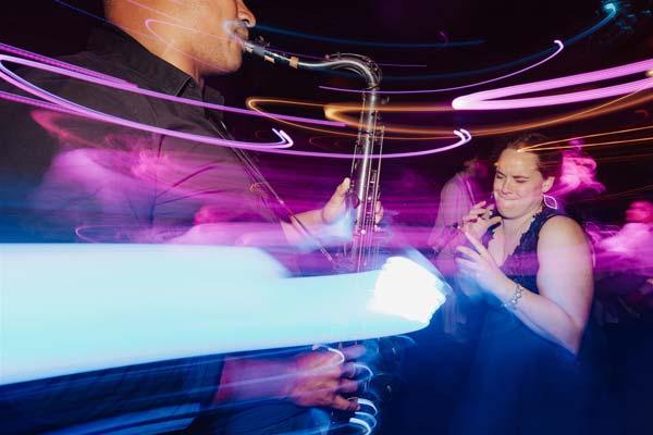 saxophoniste corporate